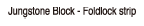 Jungstone Block - Foldlock strip